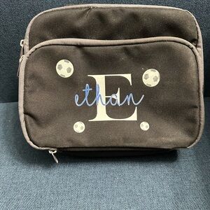 Personalized Ethan Lunch Box Soccer theme
